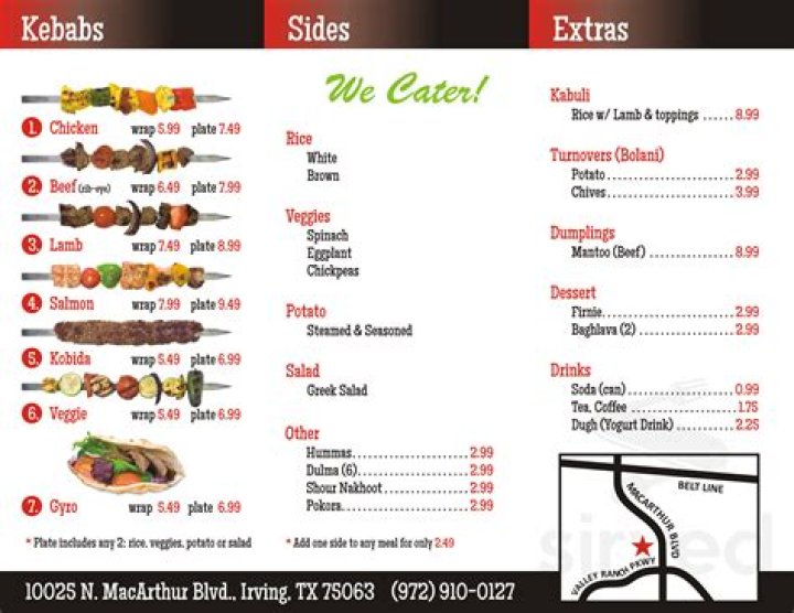 Kebabs To Go Menu: A Comprehensive Guide to Your Favorite Takeaway Delight