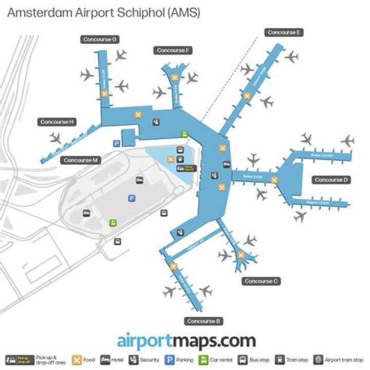 Schiphol Airport Map: Your Ultimate Guide to Navigating Amsterdam&rsquo;s Hub