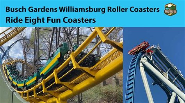 Thrilling Adventures: Discover the Best Roller Coasters at Busch Gardens in Williamsburg, Virginia